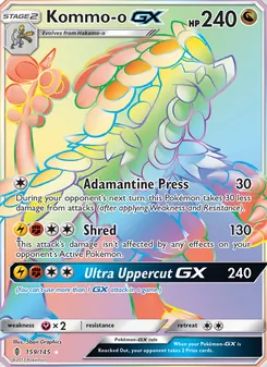 Kommo-o GX (Guardians Rising #159/145)