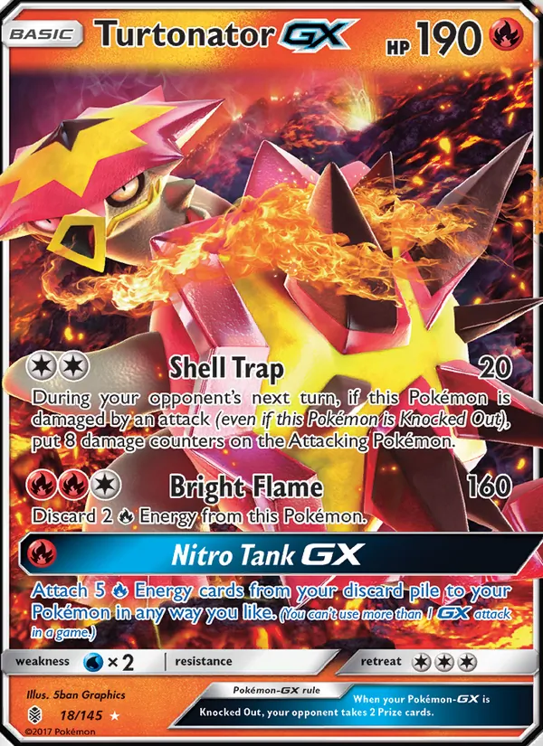 Turtonator GX (Guardians Rising #18/145)