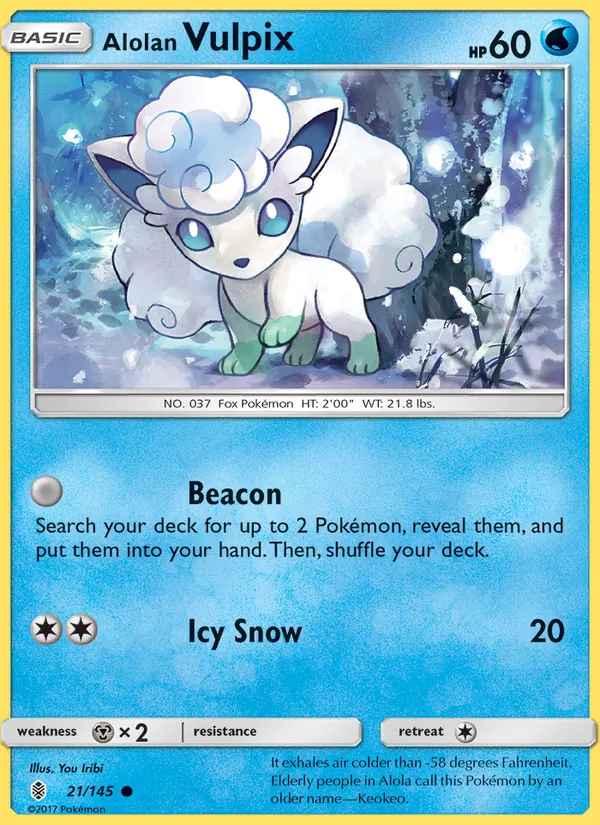 Alolan Vulpix (Guardians Rising #21/145)