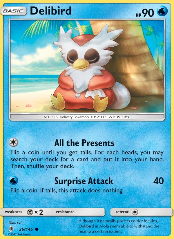 Delibird (Guardians Rising #26/145)