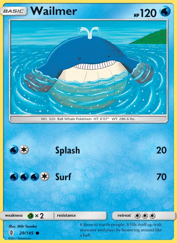 Wailmer (Guardians Rising #29/145)