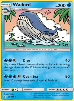 Wailord (Guardians Rising #30/145)