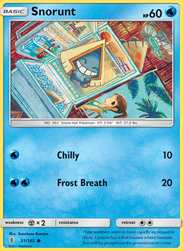 Snorunt (Guardians Rising #31/145)