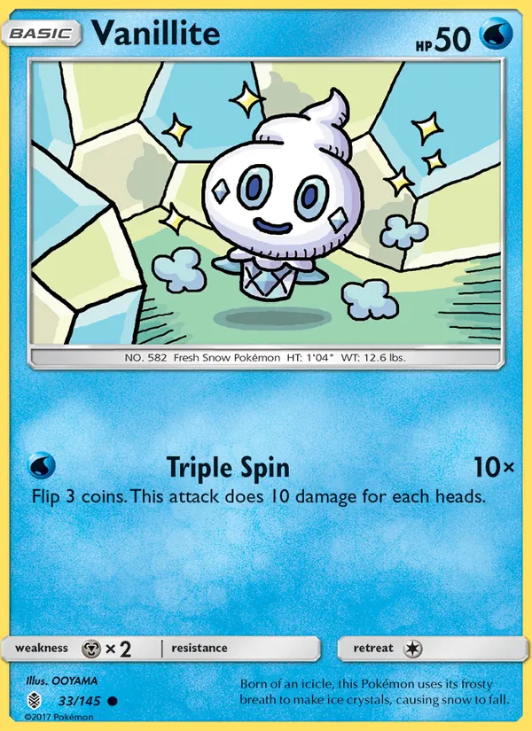 Vanillite (Guardians Rising #33/145)