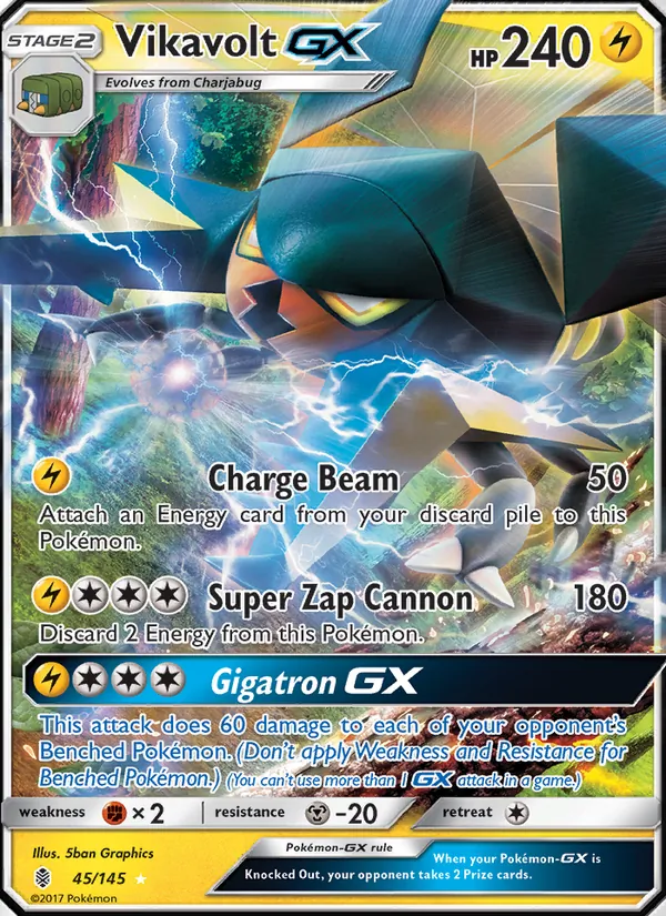 Vikavolt GX (Guardians Rising #45/145)