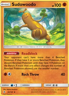 Sudowoodo (Guardians Rising #66/145)