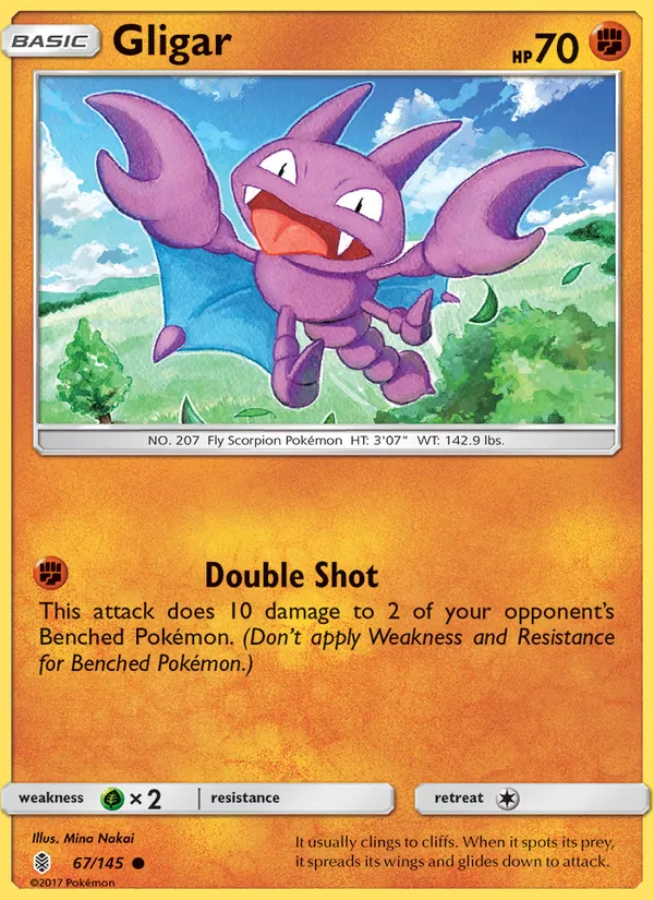 Gligar (Guardians Rising #67/145)