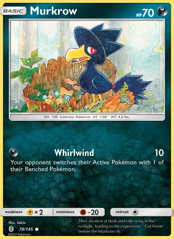 Murkrow (Guardians Rising #78/145)