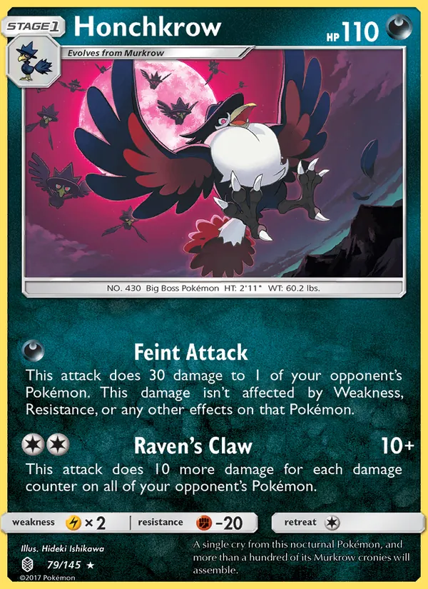 Honchkrow (Guardians Rising #79/145)