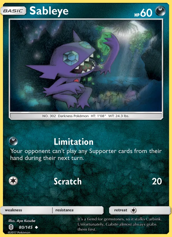 Sableye (Guardians Rising #80/145)