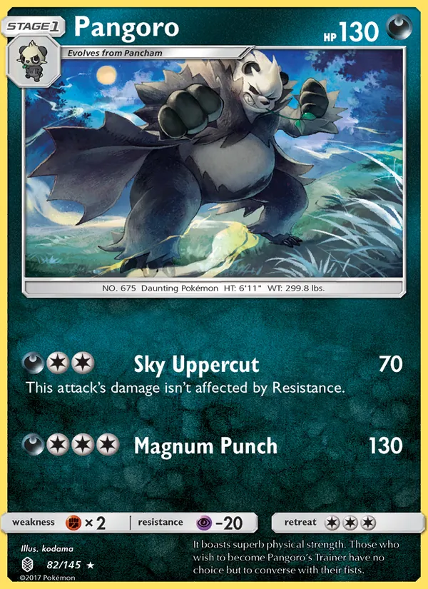 Pangoro (Guardians Rising #82/145)