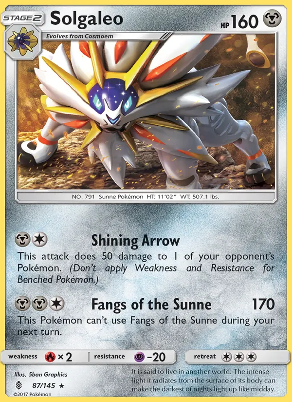 Solgaleo (Guardians Rising #87/145)