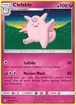 Clefable (Guardians Rising #89/145)