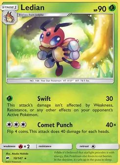 Ledian (Burning Shadows #10/147)