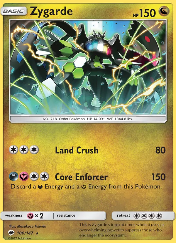 Zygarde (Burning Shadows #100/147)