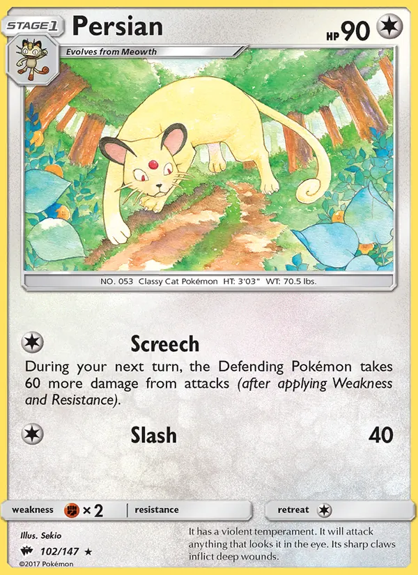 Persian (Burning Shadows #102/147)