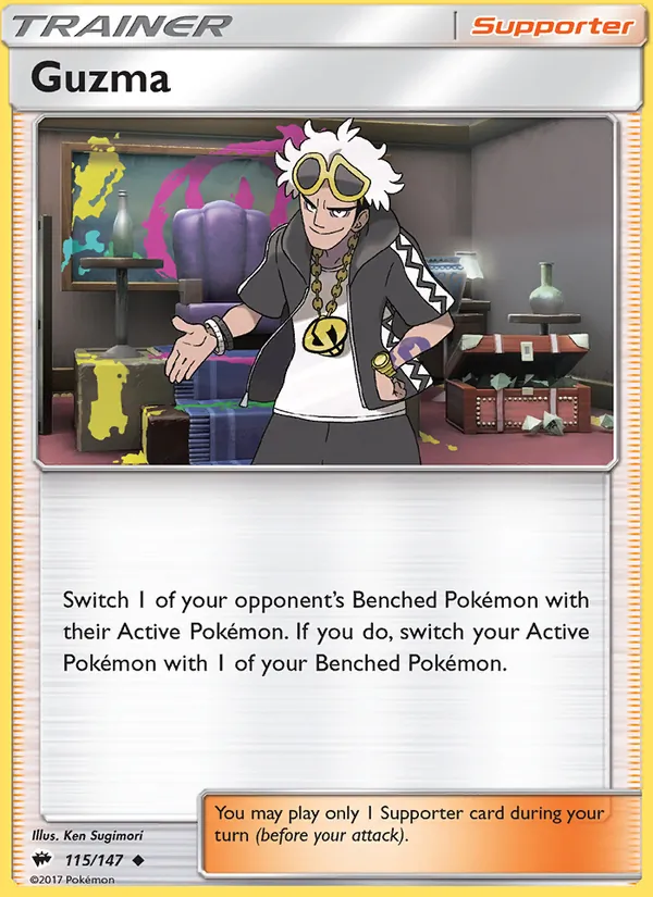 Guzma (Burning Shadows #115/147)