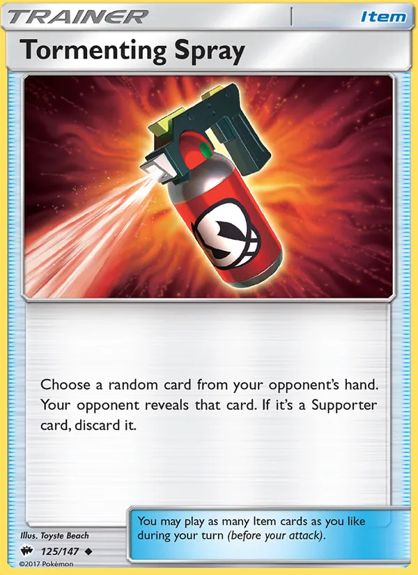 Tormenting Spray (Burning Shadows #125/147)