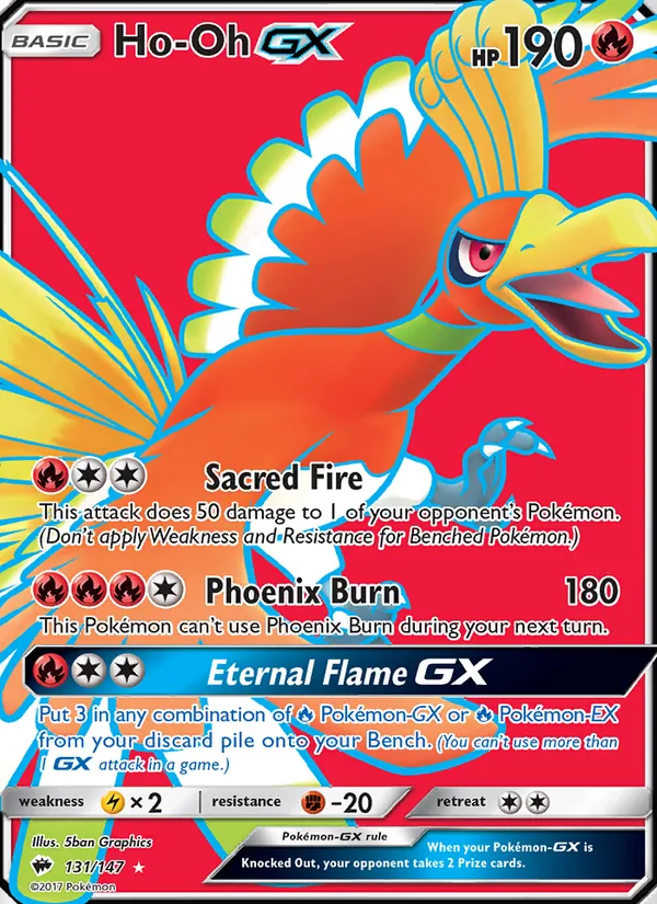 Ho-Oh GX (Burning Shadows #131/147)