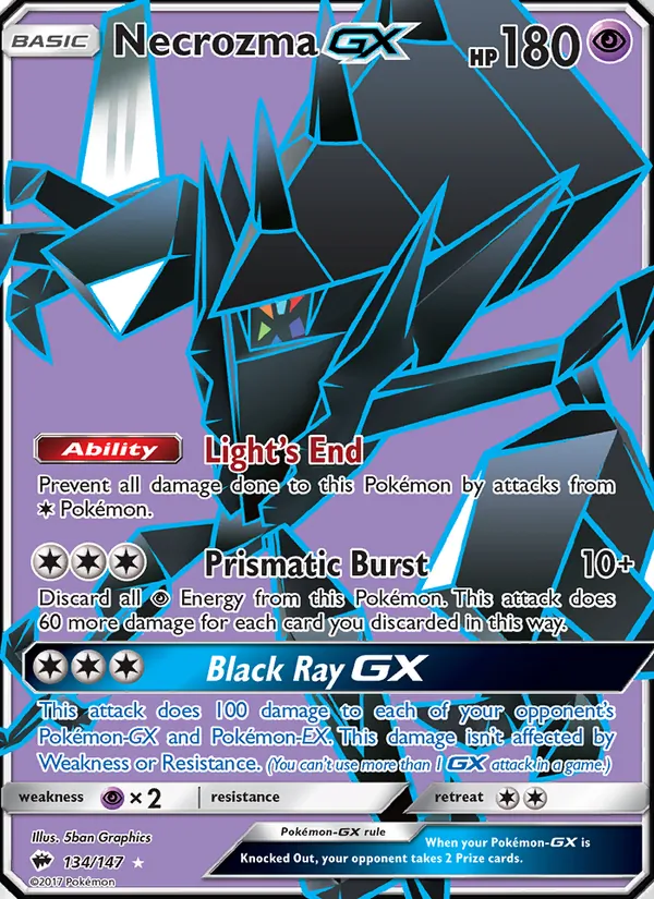 Necrozma GX (Burning Shadows #134/147)
