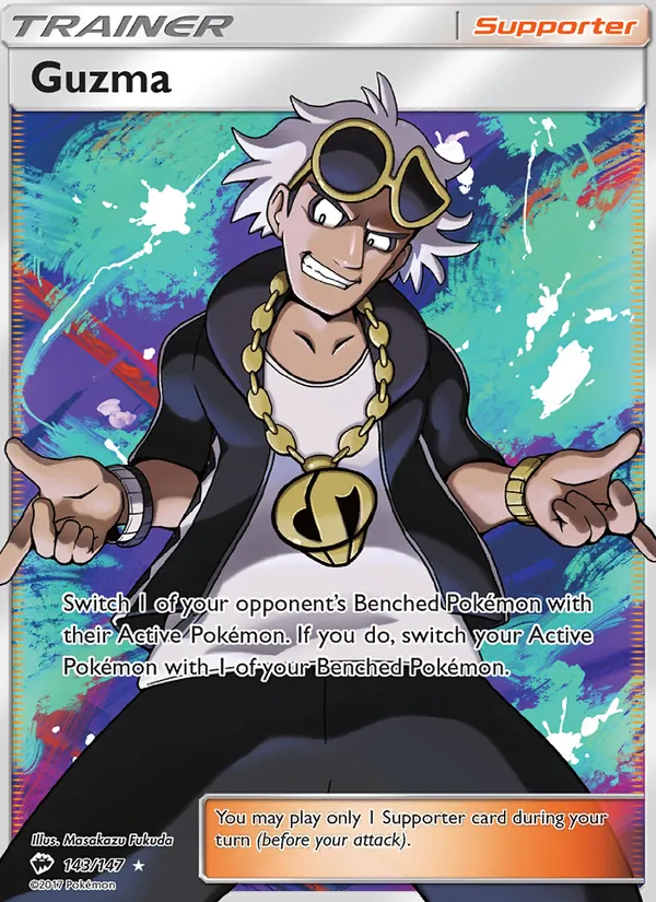 Guzma (Burning Shadows #143/147)