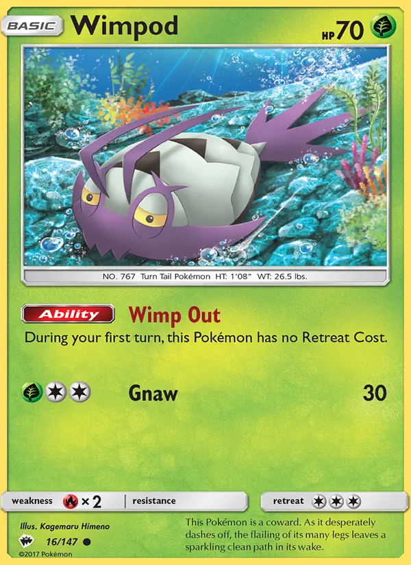 Wimpod (Burning Shadows #16/147)