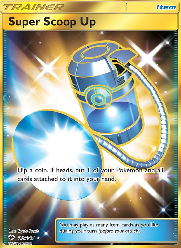 Super Scoop Up (Burning Shadows #166/147)
