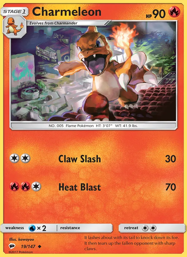 Charmeleon (Burning Shadows #19/147)