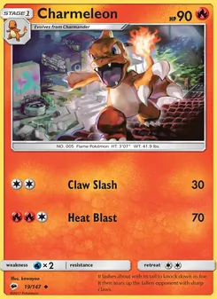 Charmeleon (Burning Shadows #19/147)