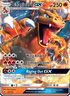 Charizard GX (Burning Shadows #20/147)