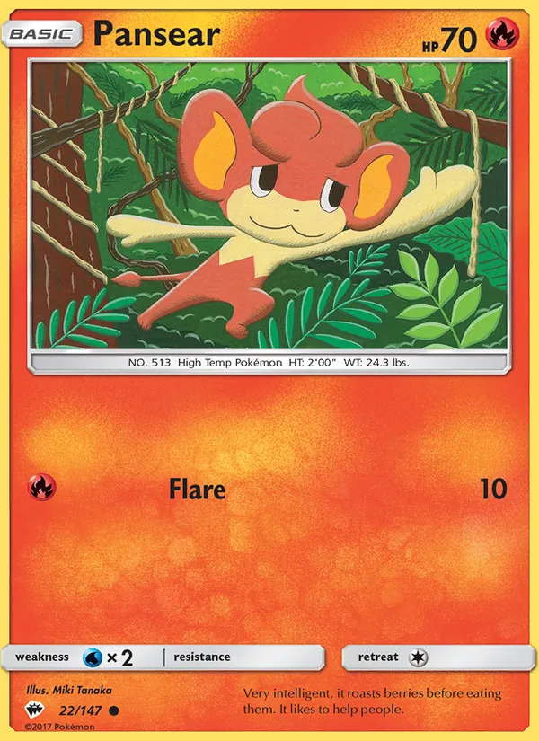 Pansear (Burning Shadows #22/147)
