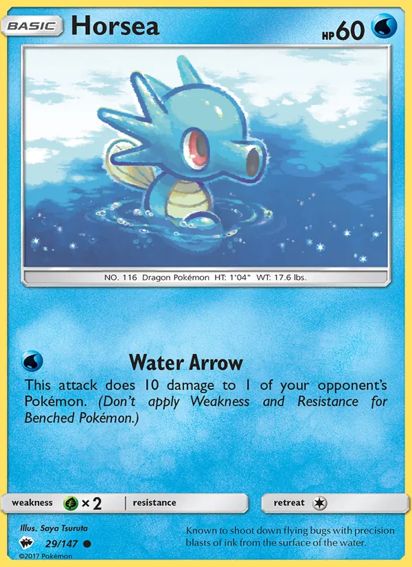 Horsea (Burning Shadows #29/147)