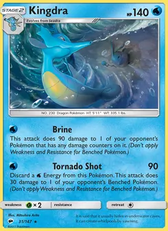 Kingdra (Burning Shadows #31/147)