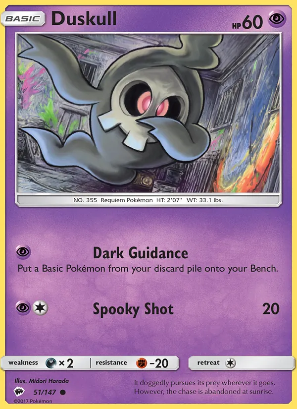 Duskull (Burning Shadows #51/147)