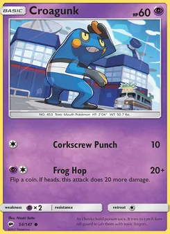 Croagunk (Burning Shadows #54/147)