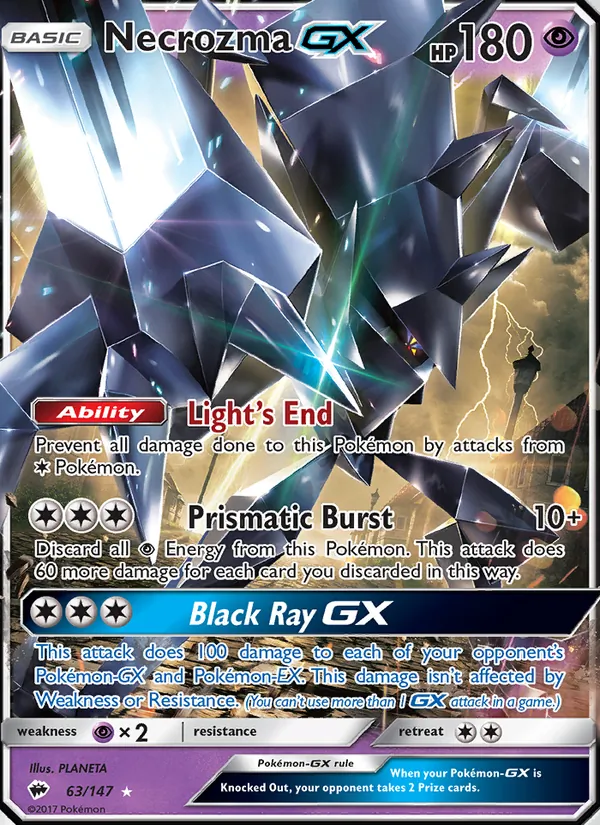 Necrozma GX (Burning Shadows #63/147)