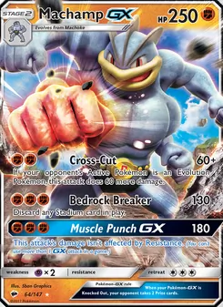 Machamp GX (Burning Shadows #64/147)