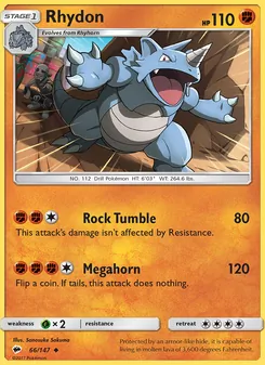 Rhydon (Burning Shadows #66/147)