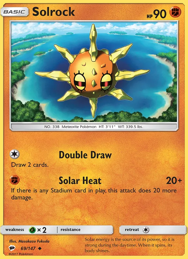 Solrock (Burning Shadows #69/147)