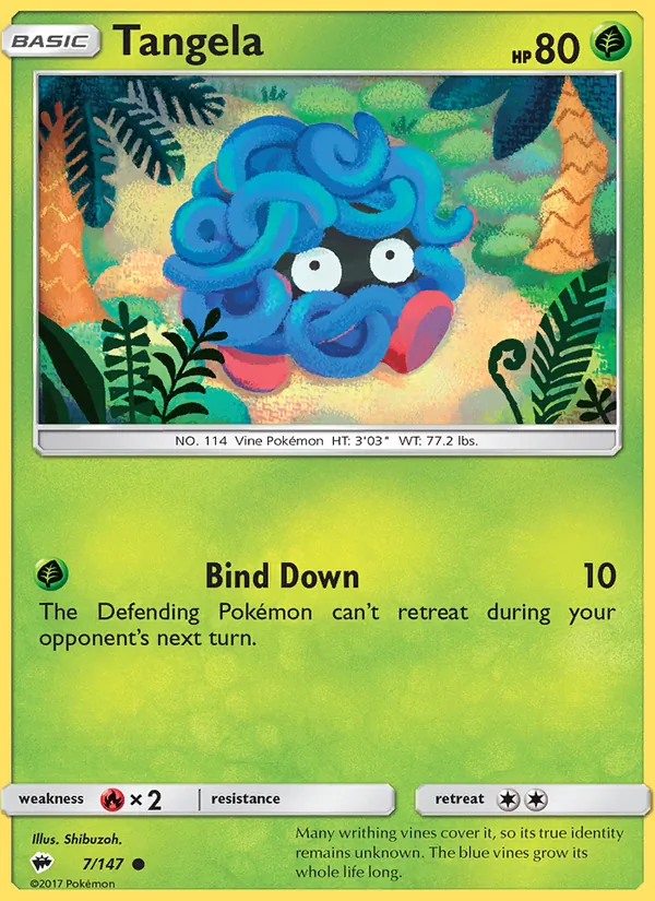 Tangela (Burning Shadows #7/147)