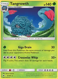 Tangrowth (Burning Shadows #8/147)