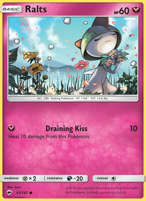Ralts (Burning Shadows #91/147)
