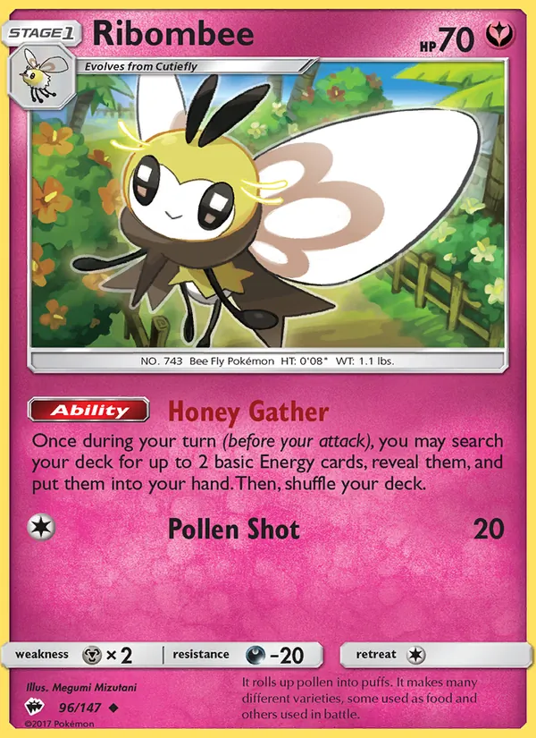 Ribombee (Burning Shadows #96/147)