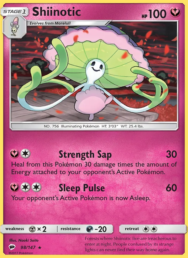 Shiinotic (Burning Shadows #98/147)