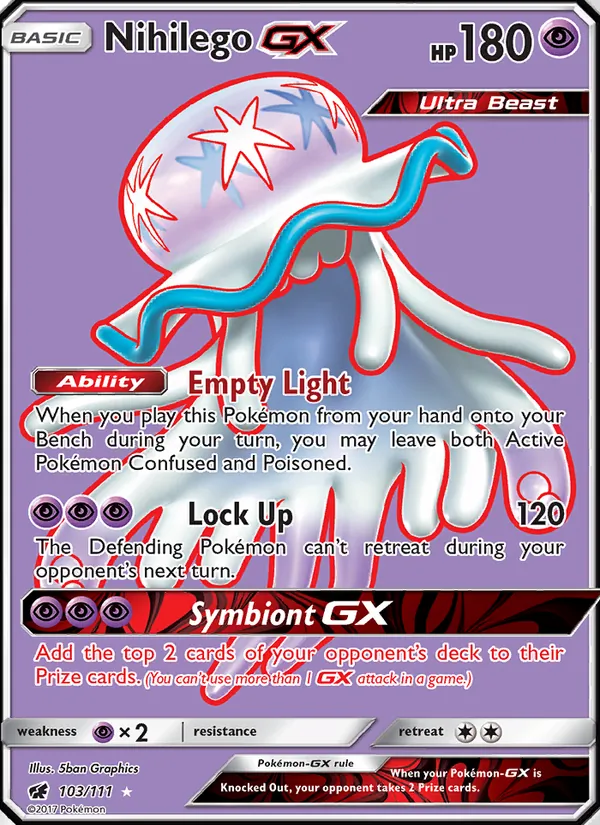 Nihilego GX (Crimson Invasion #103/111)