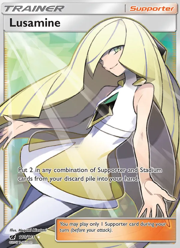 Lusamine (Crimson Invasion #110/111)
