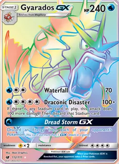 Gyarados GX (Crimson Invasion #112/111)