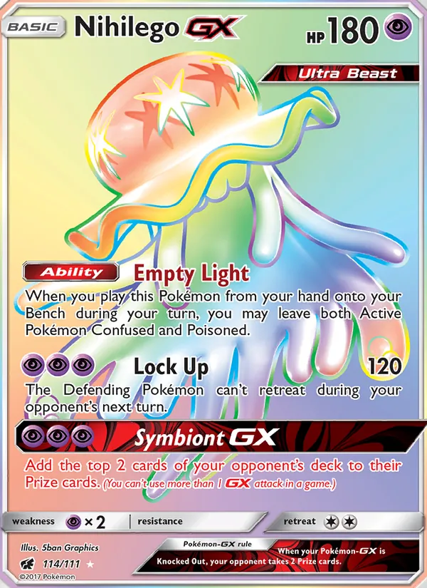 Nihilego GX (Crimson Invasion #114/111)