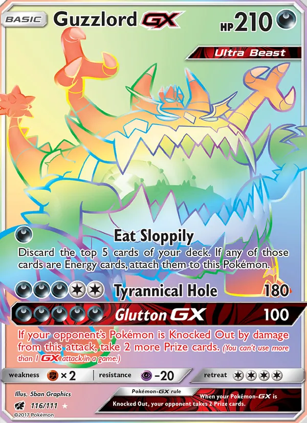 Guzzlord GX (Crimson Invasion #116/111)