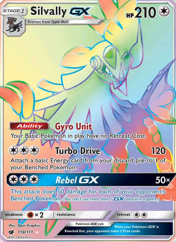 Silvally GX (Crimson Invasion #119/111)